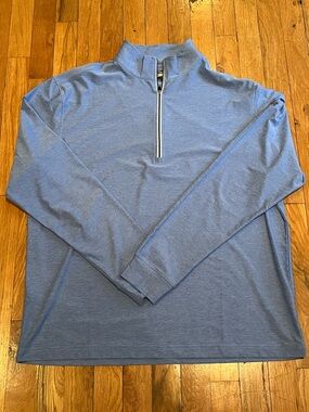 Straight Down 1/4 Zip Size Large